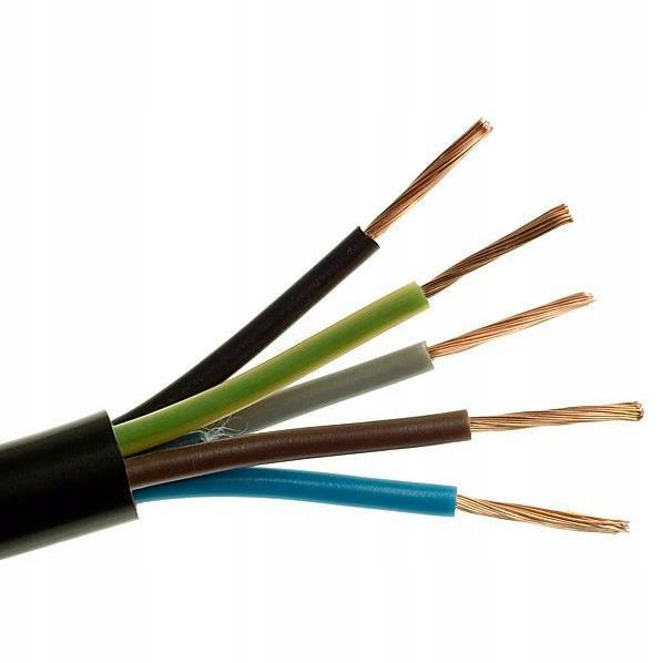 

Przewód linka guma Ow 5x1,5 mm2 Polski 1,5mm2 1mb