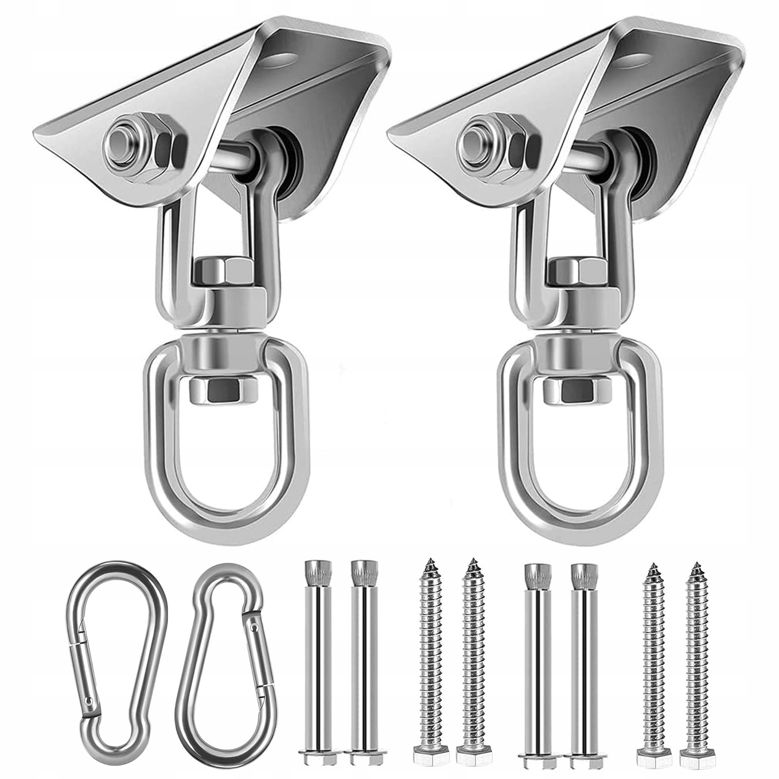 Sada 2 otočných stropních háků, nosnost 450 kg