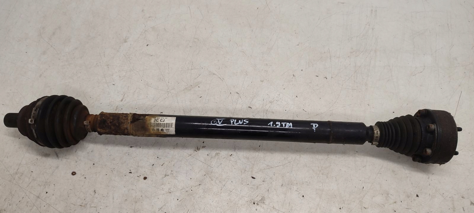 semi-axis long VW Golf plus 1,9 TDI
