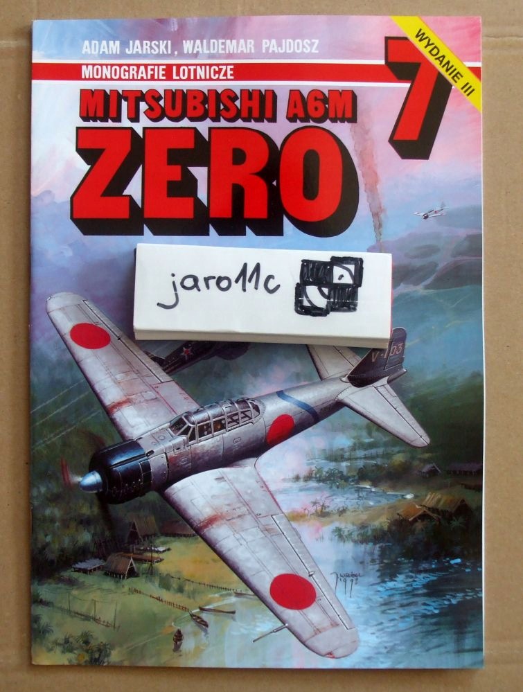 Mitsubishi A6M Zero Monografie Lotnicze Aj Press