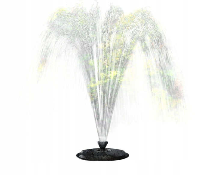 Biling Plávajúca fontána Led do jazierka 2500 l/h Kábel 9 m