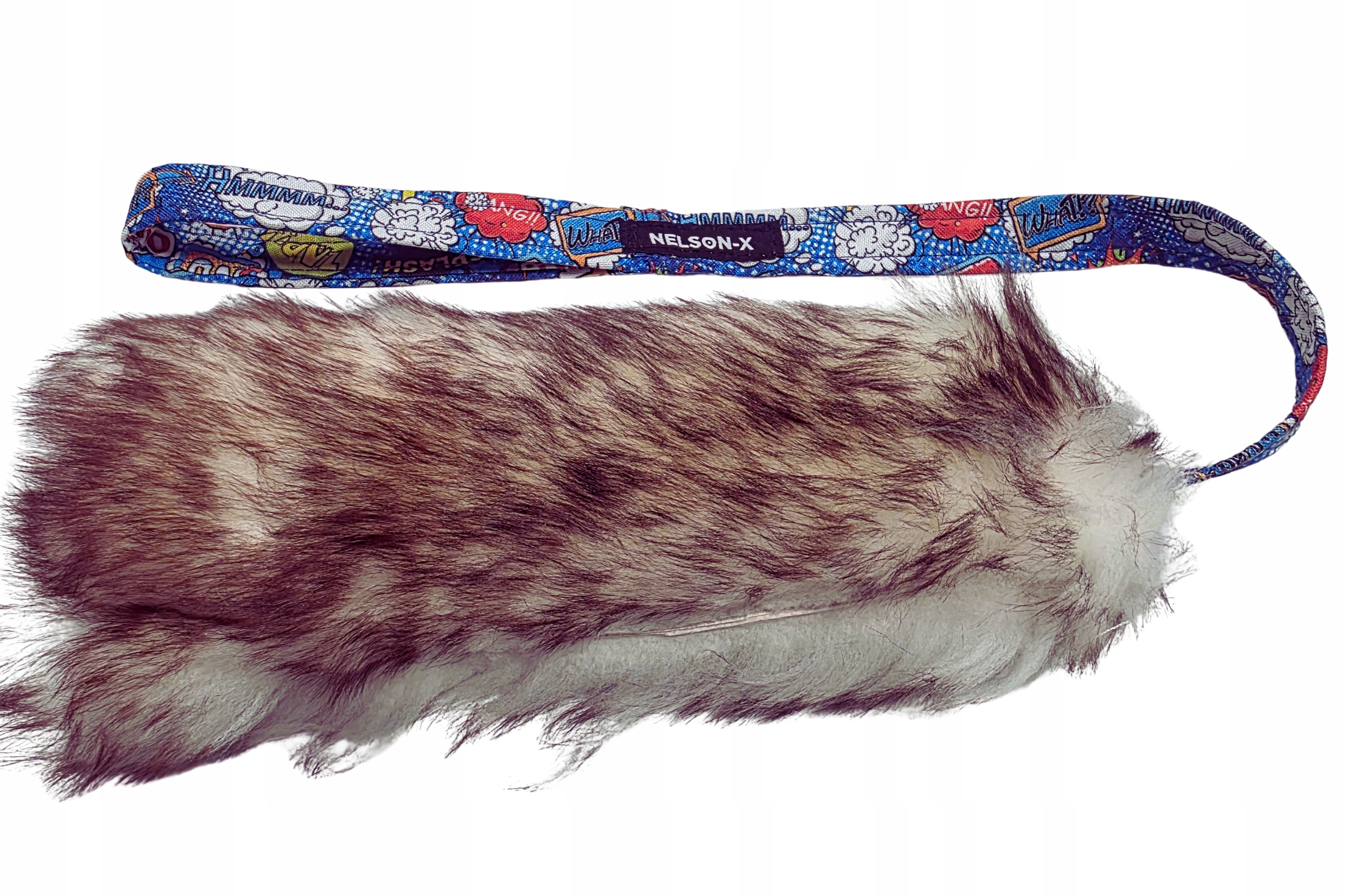 Levně Přetahovadlo Pro Psa Z Ovce Krátká Rukojeť Nelson-x Wiki 30 CM Rukojeť 50 CM