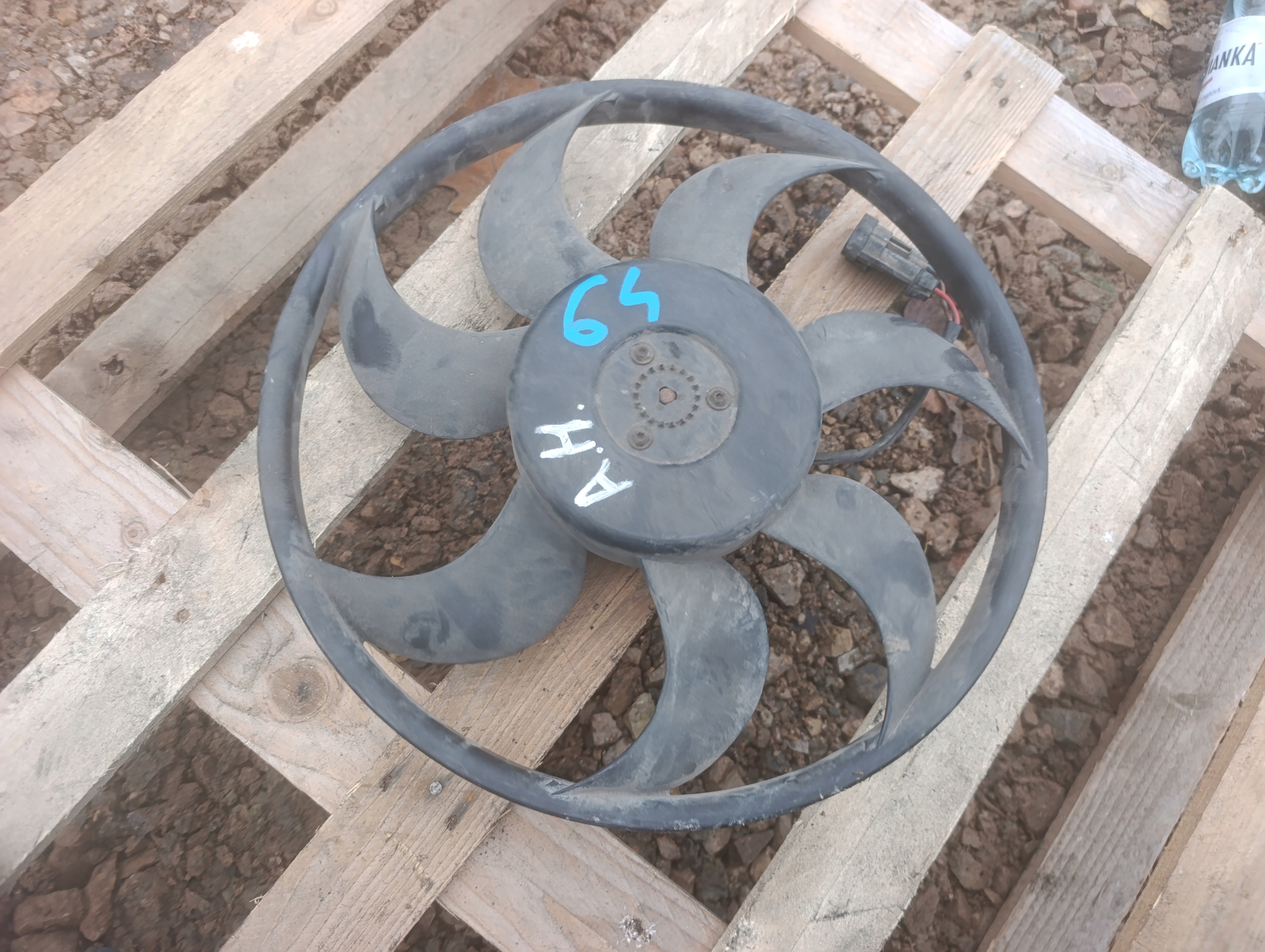 ventilátor chladiče OPEL ASTRA III H 13207167