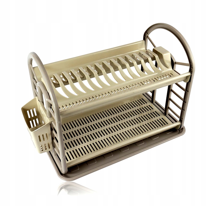 SUSZARKA DO NACZYŃ DWUPOZIOMOWA OCIEKACZ TALERZE