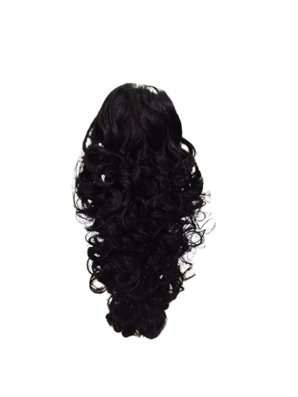 Příčesek, připínáček, mokrá italská barva, barva černá 47 cm na krabovi