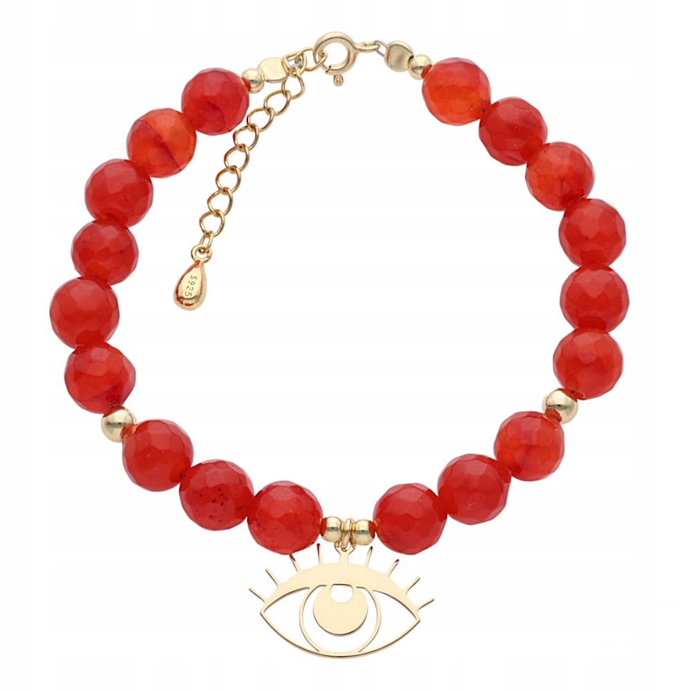 Stříbrný náramek Ag 925 Agat PW0260324BG_2