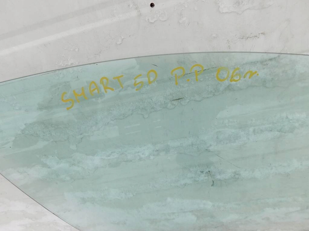 SMART FORFOUR I 2006r SZYBA DRZWI PRAWY PRZÓD Producent części Smart OE