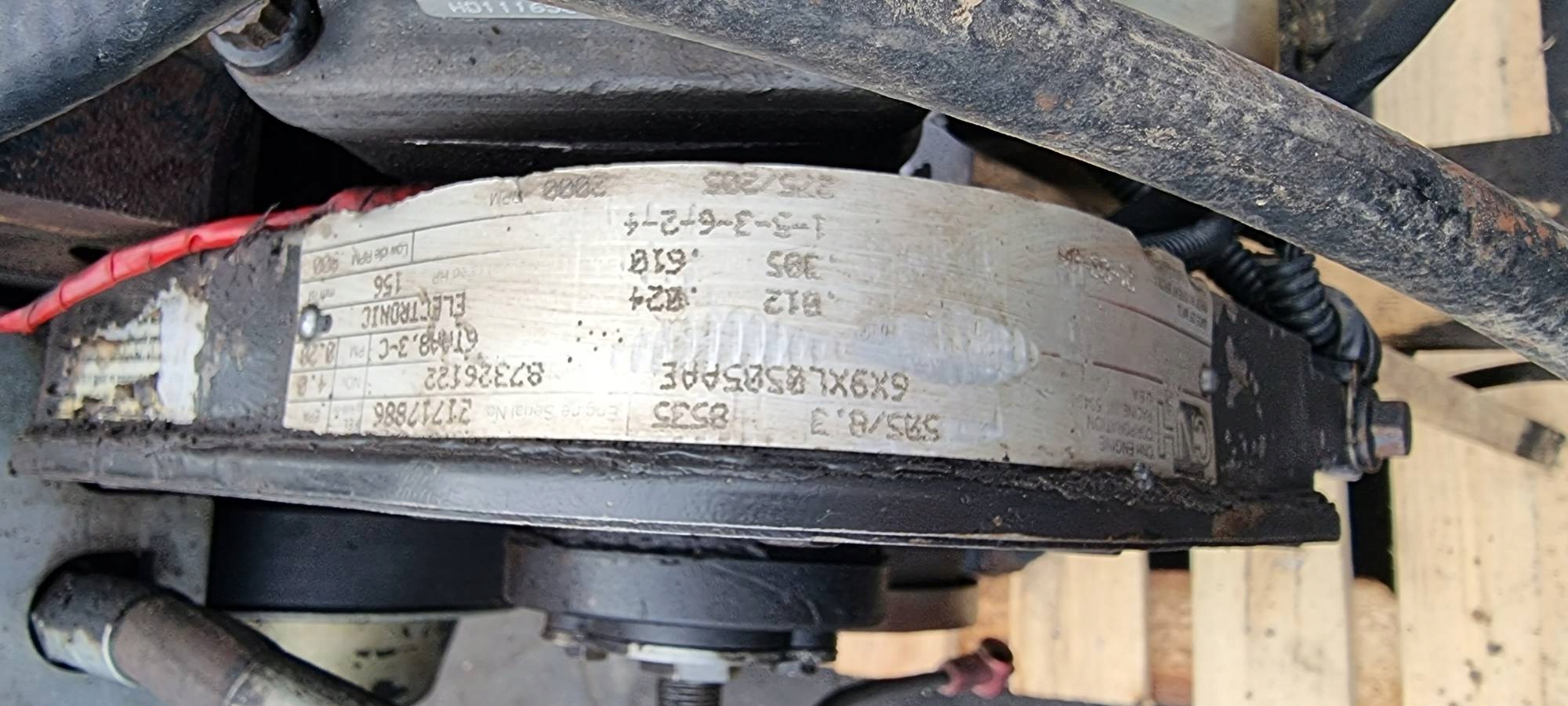 engine pillar CUMMINS 505/8.3 CASE MAGNUM 280