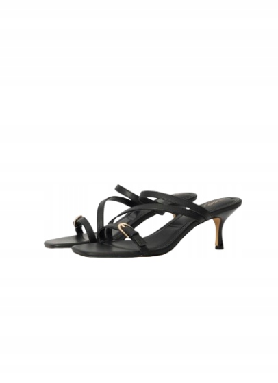 Aldo Černé Klasické Nazouváky Na Špendlíku S Pásky 40 T7A