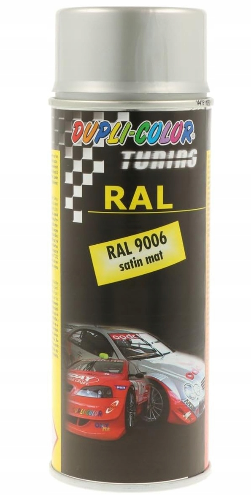 Motip Dupli Lakier akrylowy Srebrny Ral 9006 Satyna Mat Półmat 400 ML