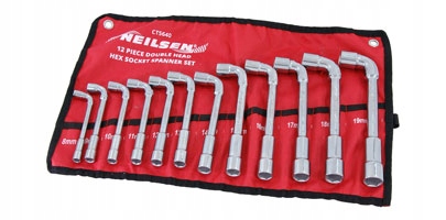 

Klucze Fajkowe 8-19 MM 12SZ Neilsen Zestaw Płachta