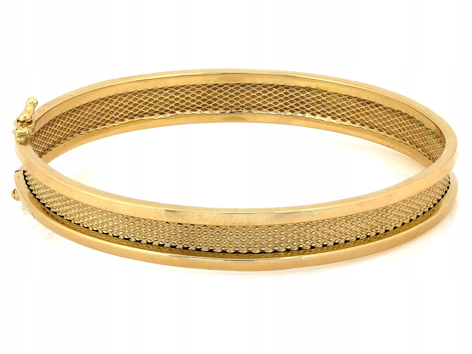 Exkluzivní zlatý náramek bangle 585 14k 10.86 g pro ženy