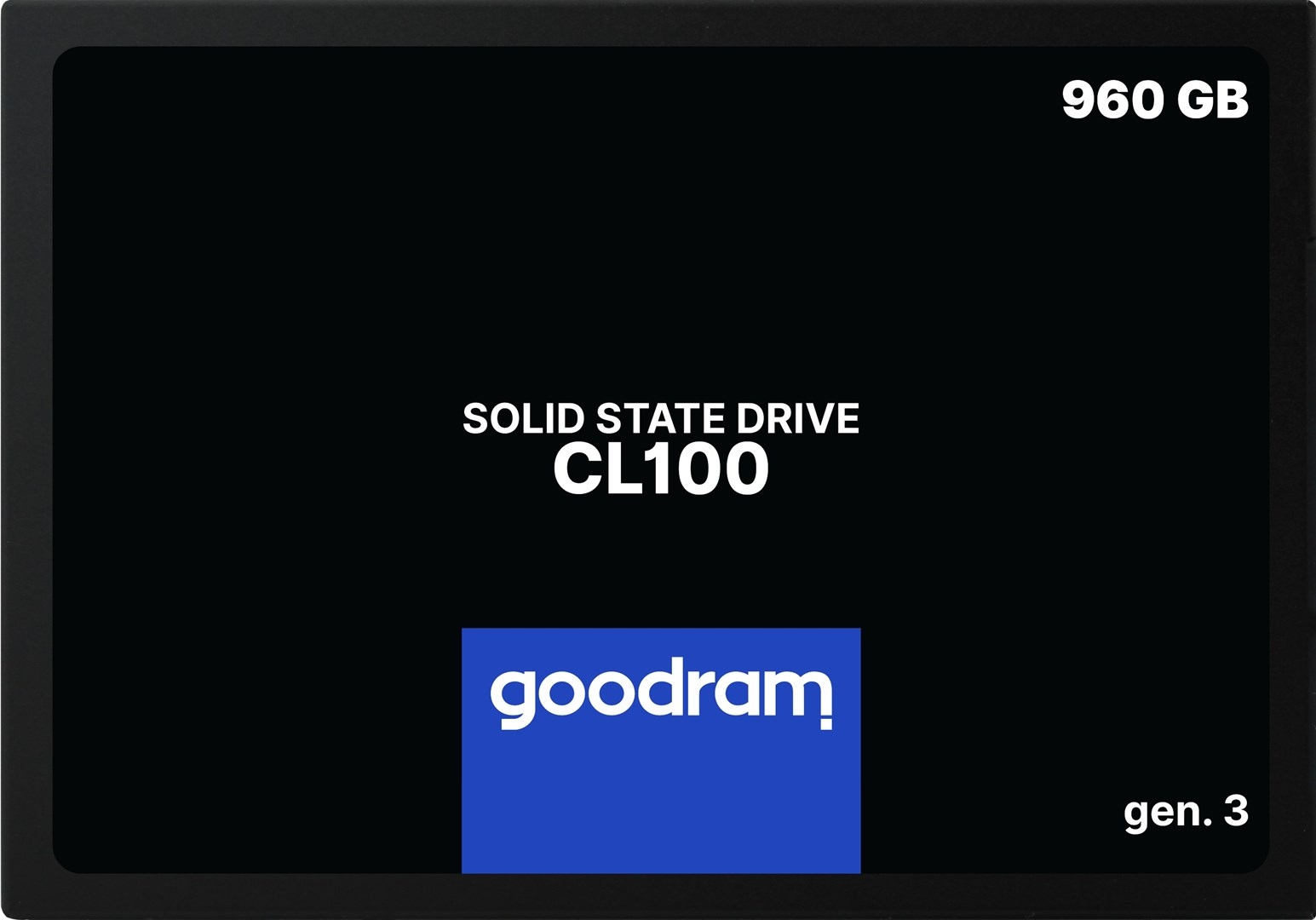 Ssd Goodram CL100 Gen. 3 960GB Sata III 2,5 Retail
