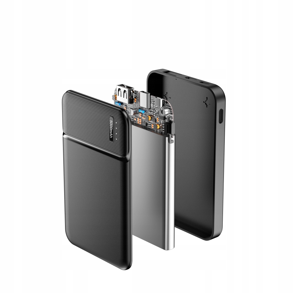 MAŁY SZYBKI POWERBANK 5000 mAh Quick Charge GRATIS Napięcie nominalne 5 V