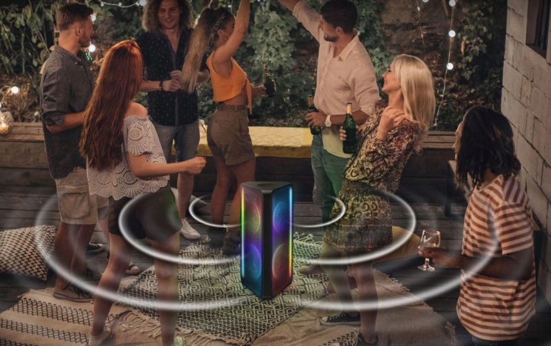 Samsung MX-ST40B Głośnik przenośny bluetooth Kod producenta MX-ST40B/ZG