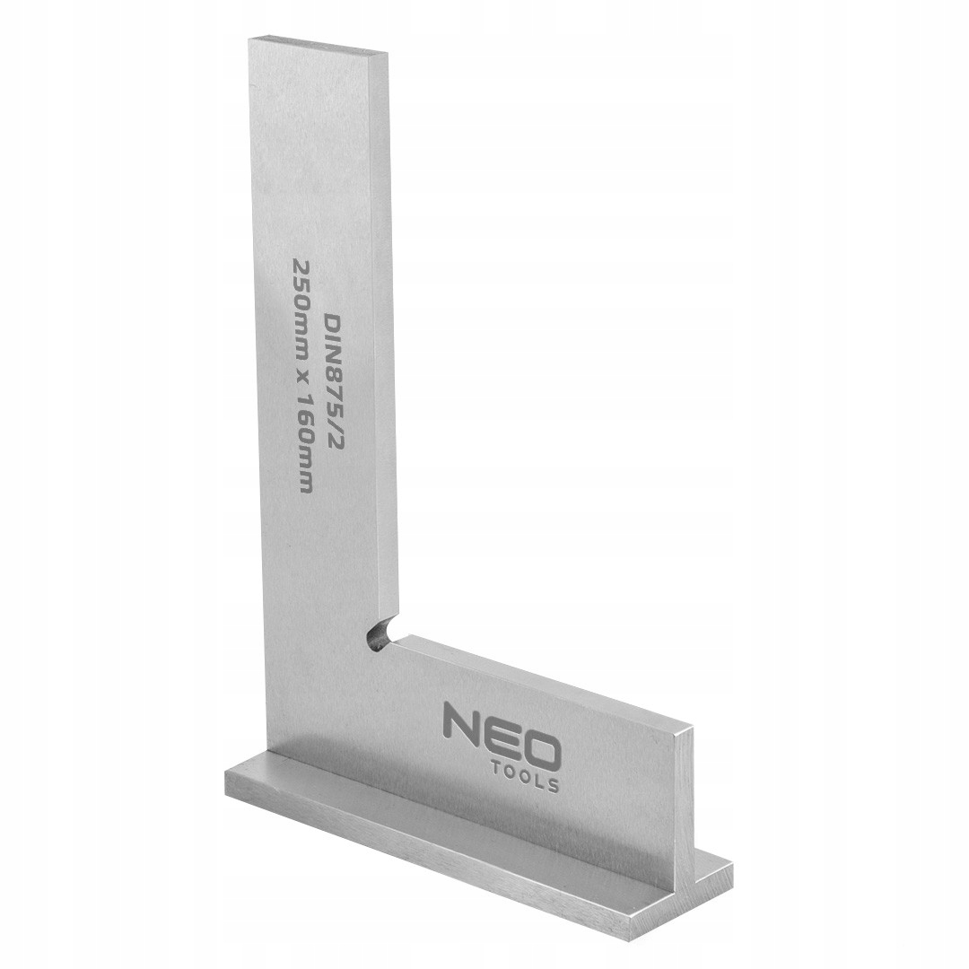 Úhelník s podstavcem DIN875/2 250x160 mm Neo