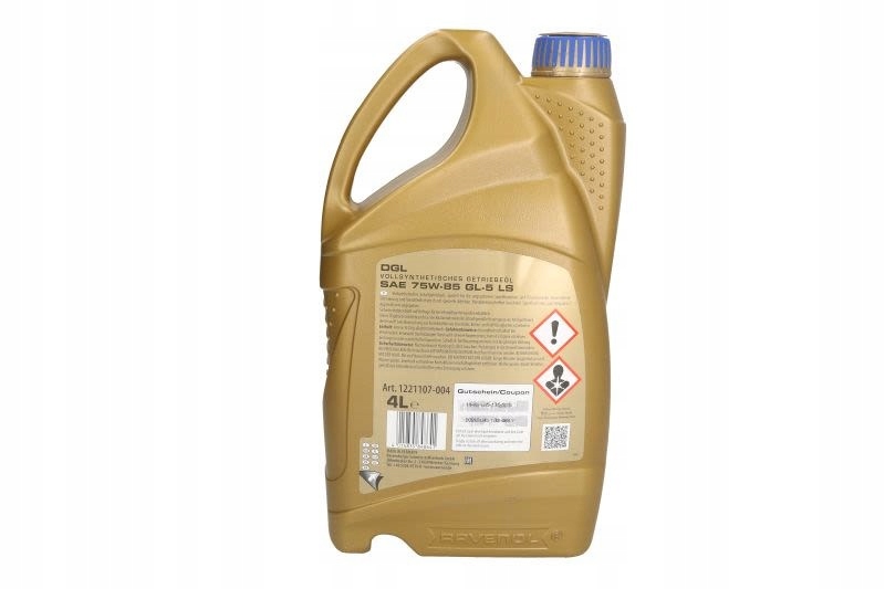 Olej MTF RAVENOL DGL 75W85 LS GL-5 4L Producent Ravenol