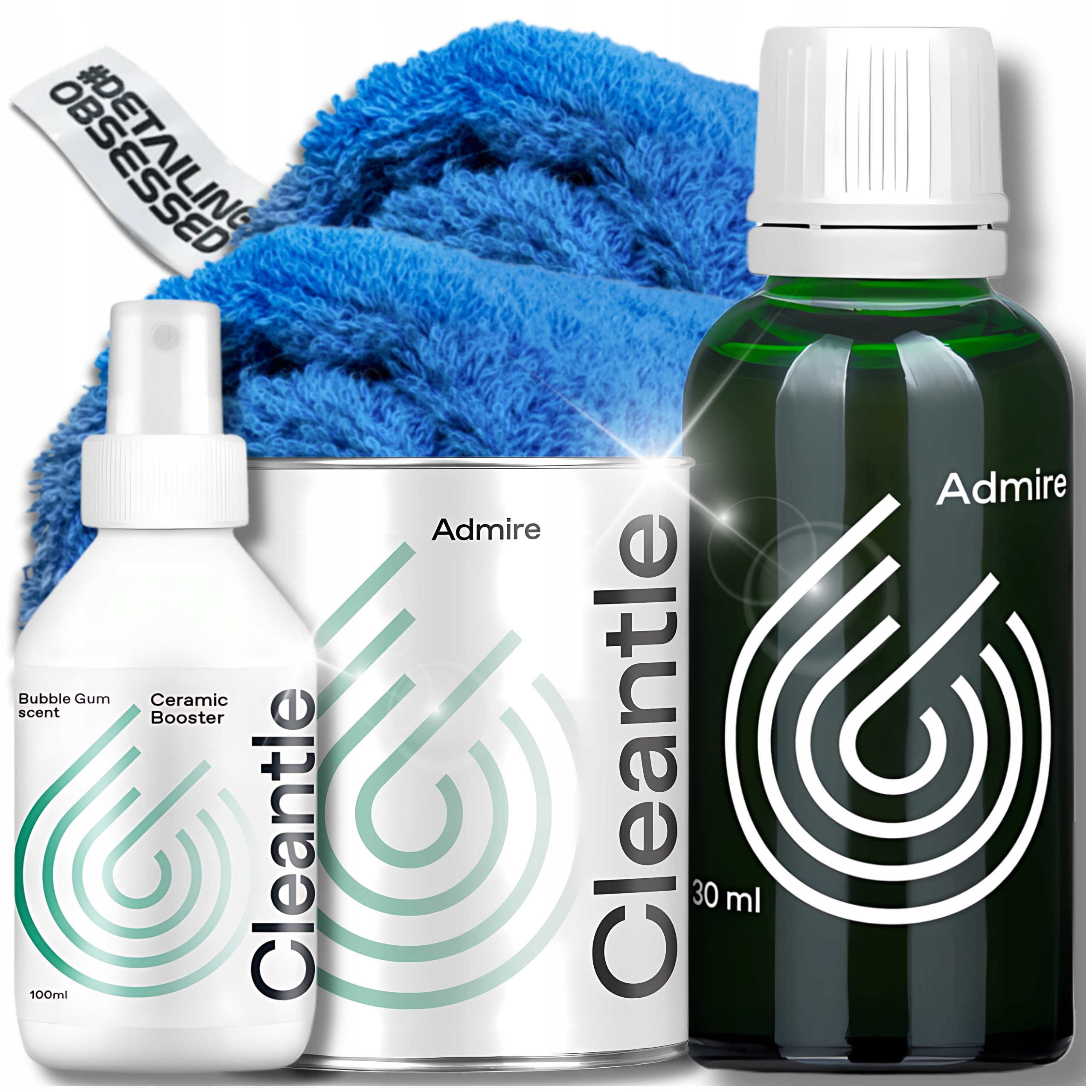 CLEANTLE ADMIRE powłoka ceramika z grafenem 30ml trwałość do 3lat + BOOSTER