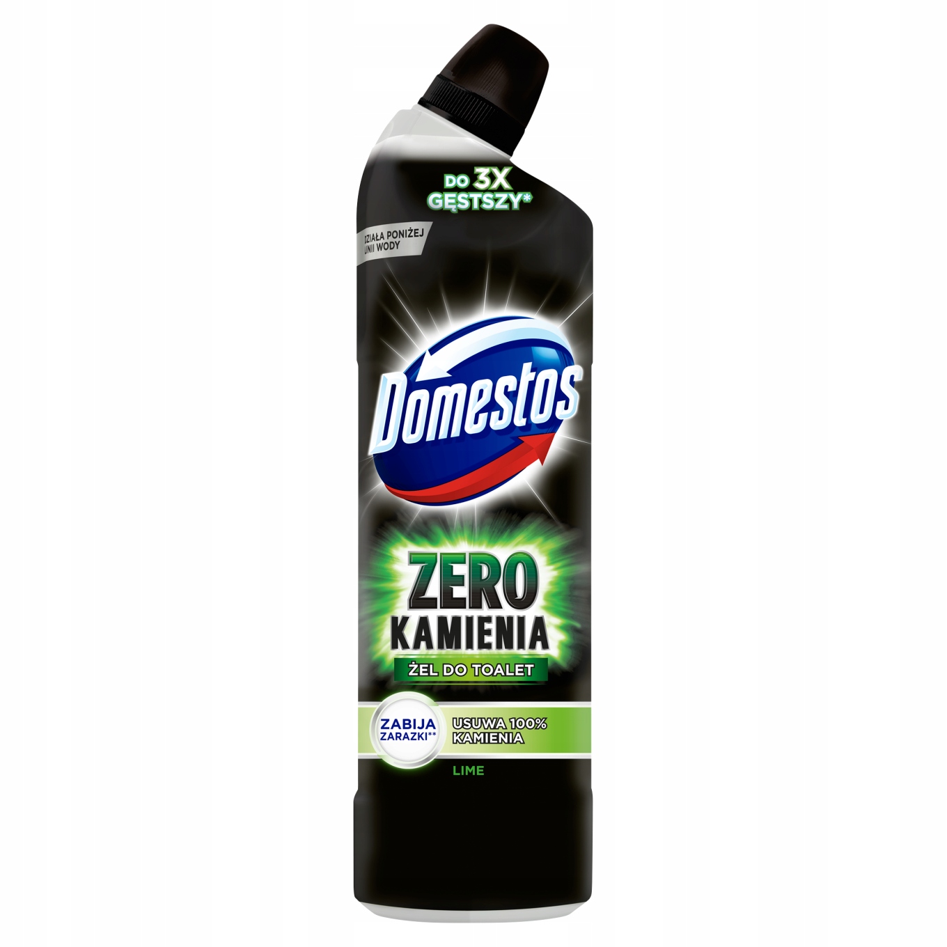 

Domestos Zero Kamienia Lime Żel do toalet 750 ml