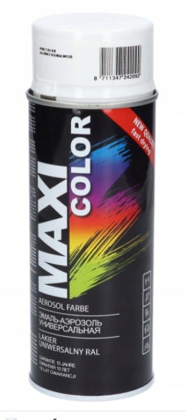 

Maxi Color Ral 9003 Farba Lakier Biały Sygnałowy