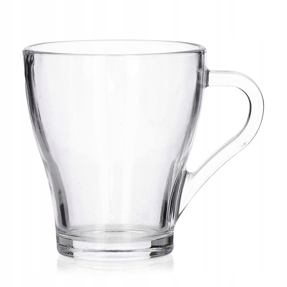 

Kubek Szklany szklanka z uchem Roma 270 ml