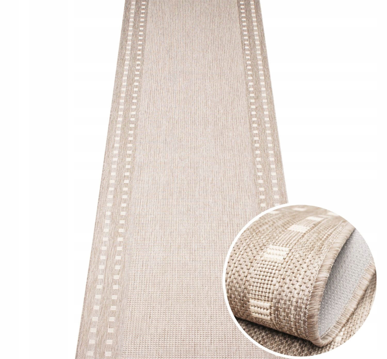 

Chodnik Sznurkowy Tkany Na Płasko Na Metry 80CM