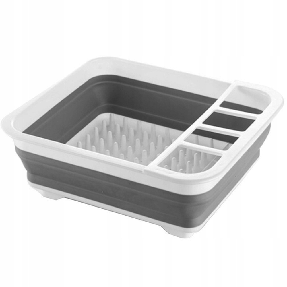 SKŁADANA SUSZARKA DO NACZYŃ OCIEKACZ ORGANIZER XL