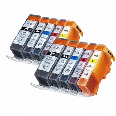 

10 Tusze Do Canon IP4850 IP4950 MG5150 5250 MG5350