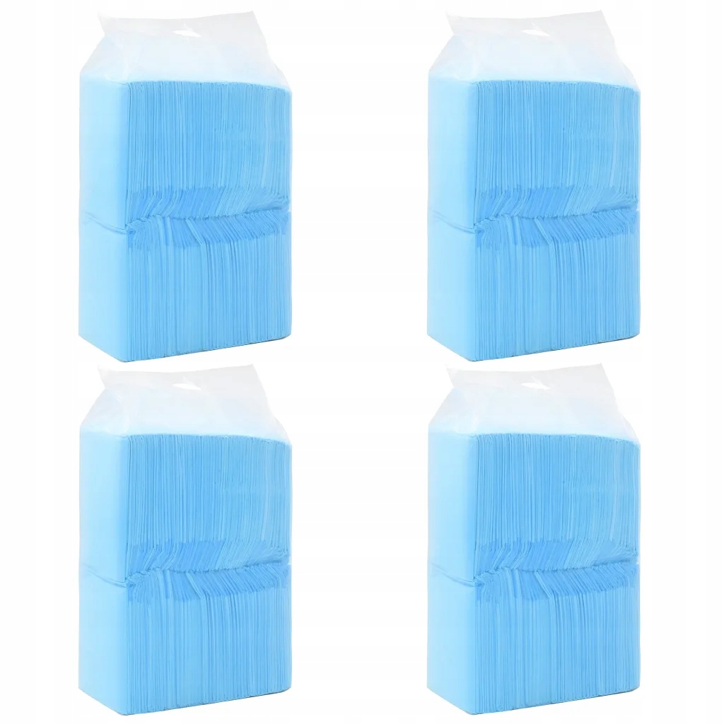 Levně Hygienické podložky pro štěňata, 4-vrstvé, modro-bílé, 90x60