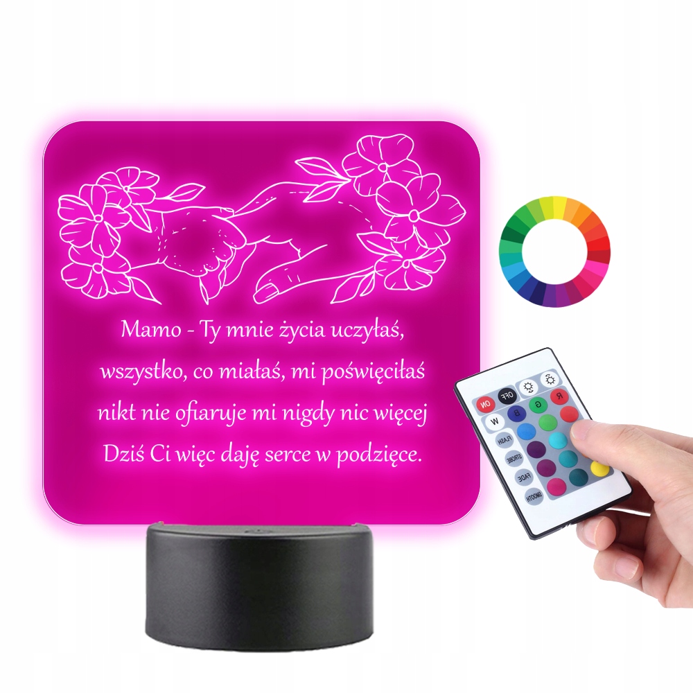 

Lampka na Biurko Statuetka Dzień Matki