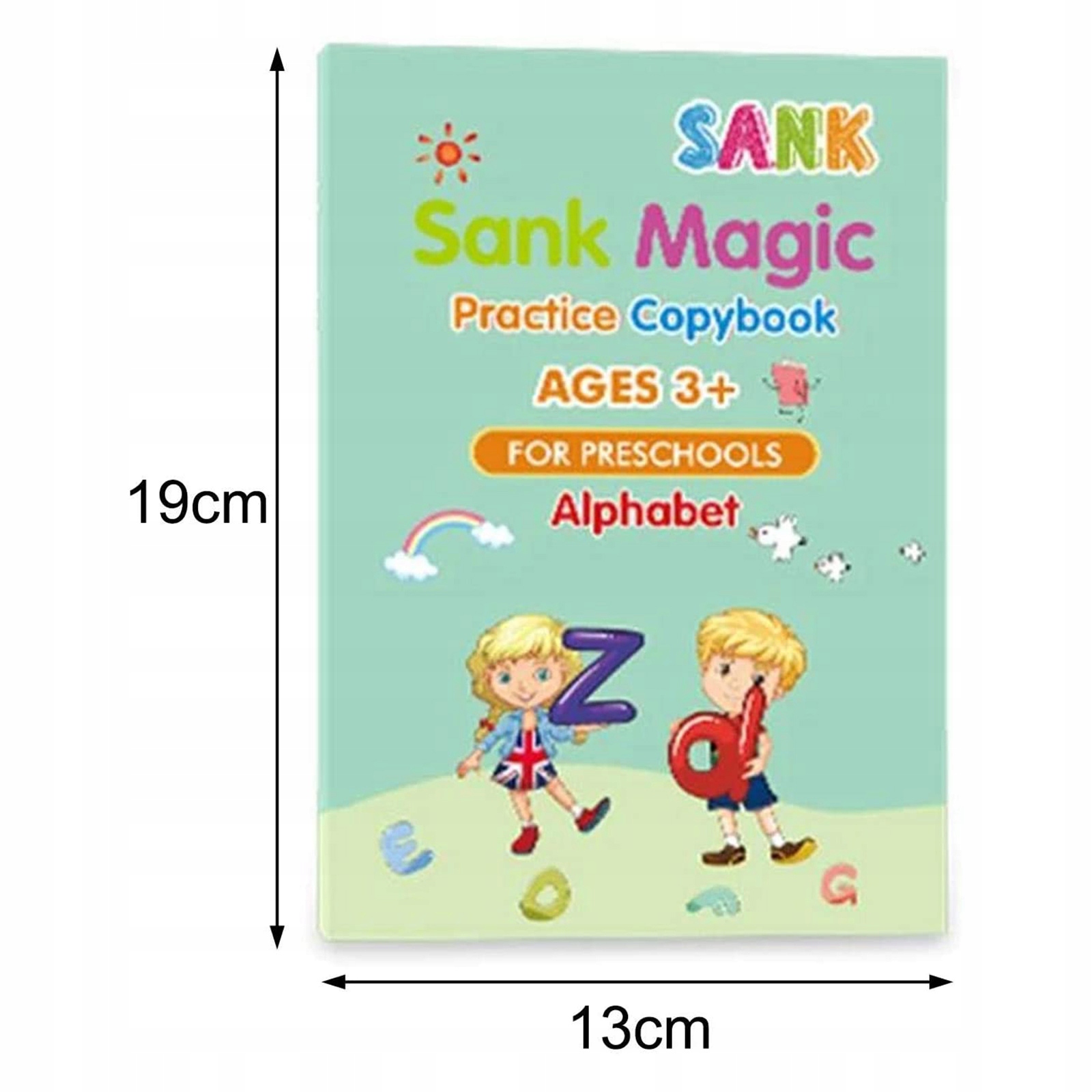 MAGICZNE KSIĄŻECZKI NAUKA PISANIA JĘZYKA LICZENIA KALIGRAFIA DŁUGOPIS Rodzaj inny