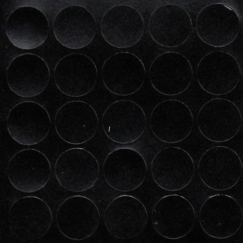 ZAŚLEPKA MEBLOWA SAMOPRZ Fi14 CZARNY 25 szt