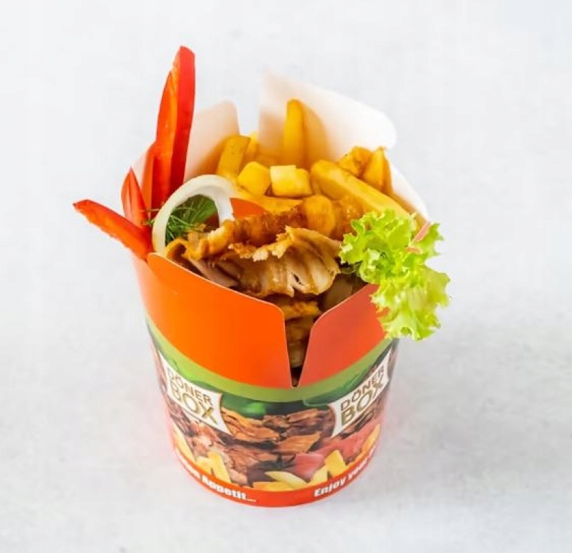 Opakowanie Döner Kebab Box 500 ml (16 oz) | 50 szt Kod producenta 4260405130283
