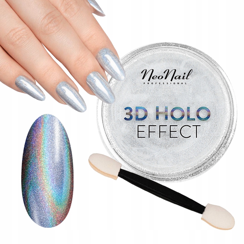 

Pyłek Holo Silver Efekt Holograficzny Pacynka
