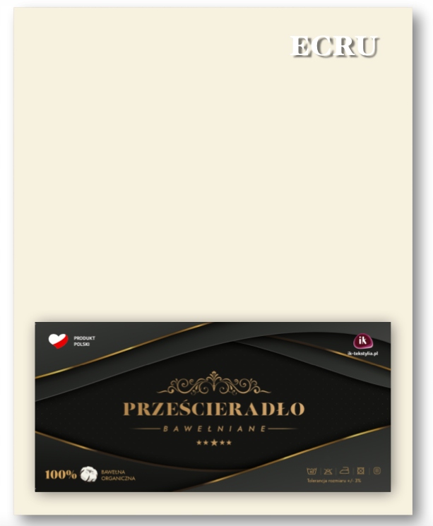 Prześcieradło tradycyjne 140x200 BEZ GUMKI POLSKIE Kod producenta 140x220 ik