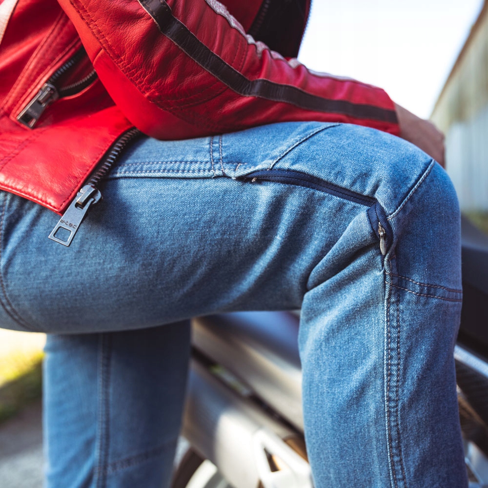 Damskie jeansowe SPODNIE MOTOCYKLOWE W-TEC XS Przeznaczenie sport