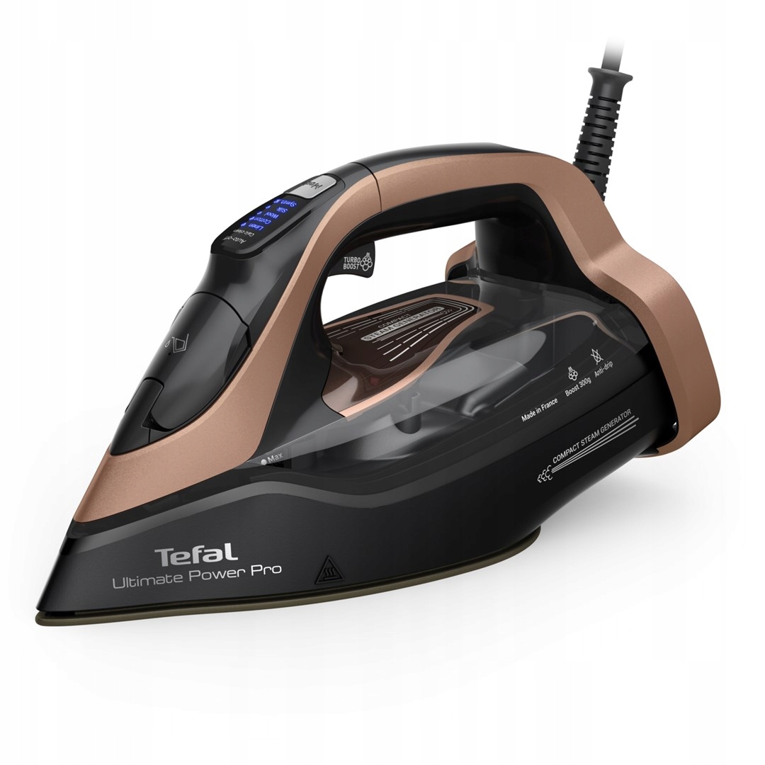Žehlička Tefal FV9E50E0 Ultimate PowerPro parní keramická, výkonná, 3200 W