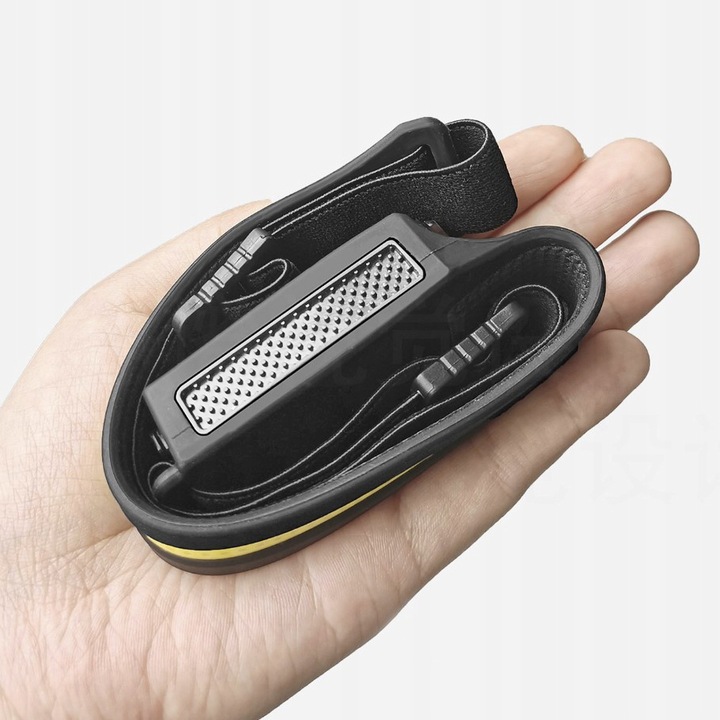 Latarka LED Czołowa USB C Mocna Czołówka na Głowę Źródło światła LED