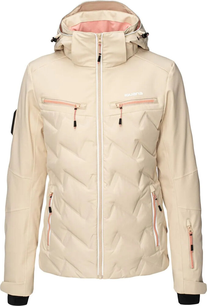 Dámská Zateplená Bunda Membrána 10000 MM Iguana Ambla, Velikost M