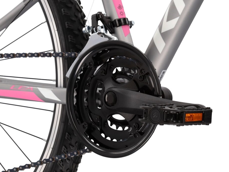 Rower MTB 27,5" KROSS Lea 2.0 rama S 17" srebrny R23 Rozmiar ramy 17 cali