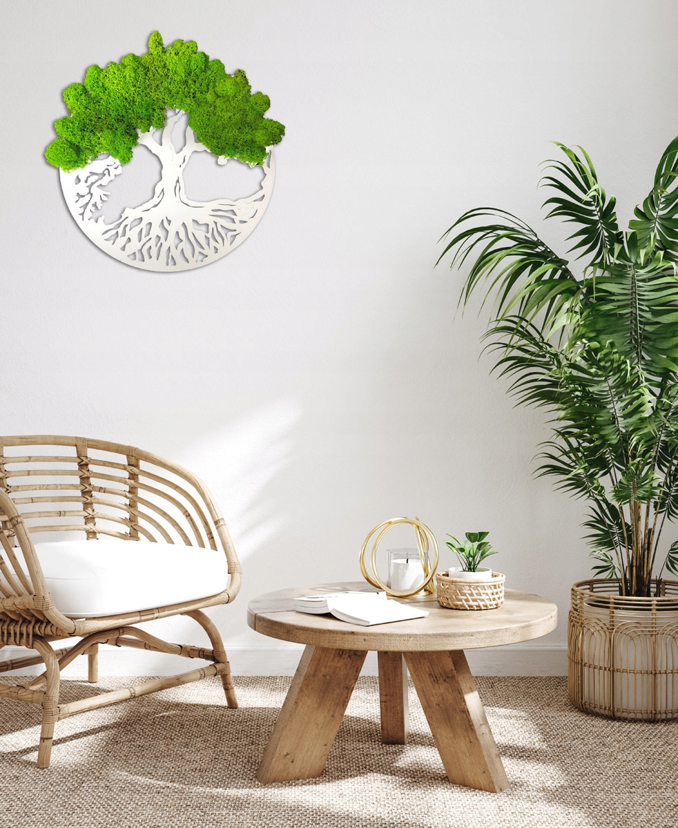OBRAZ DRZEWO ŻYCIA MECH DEKORACYJNY CHROBOTEK 25CM Marka Decorator