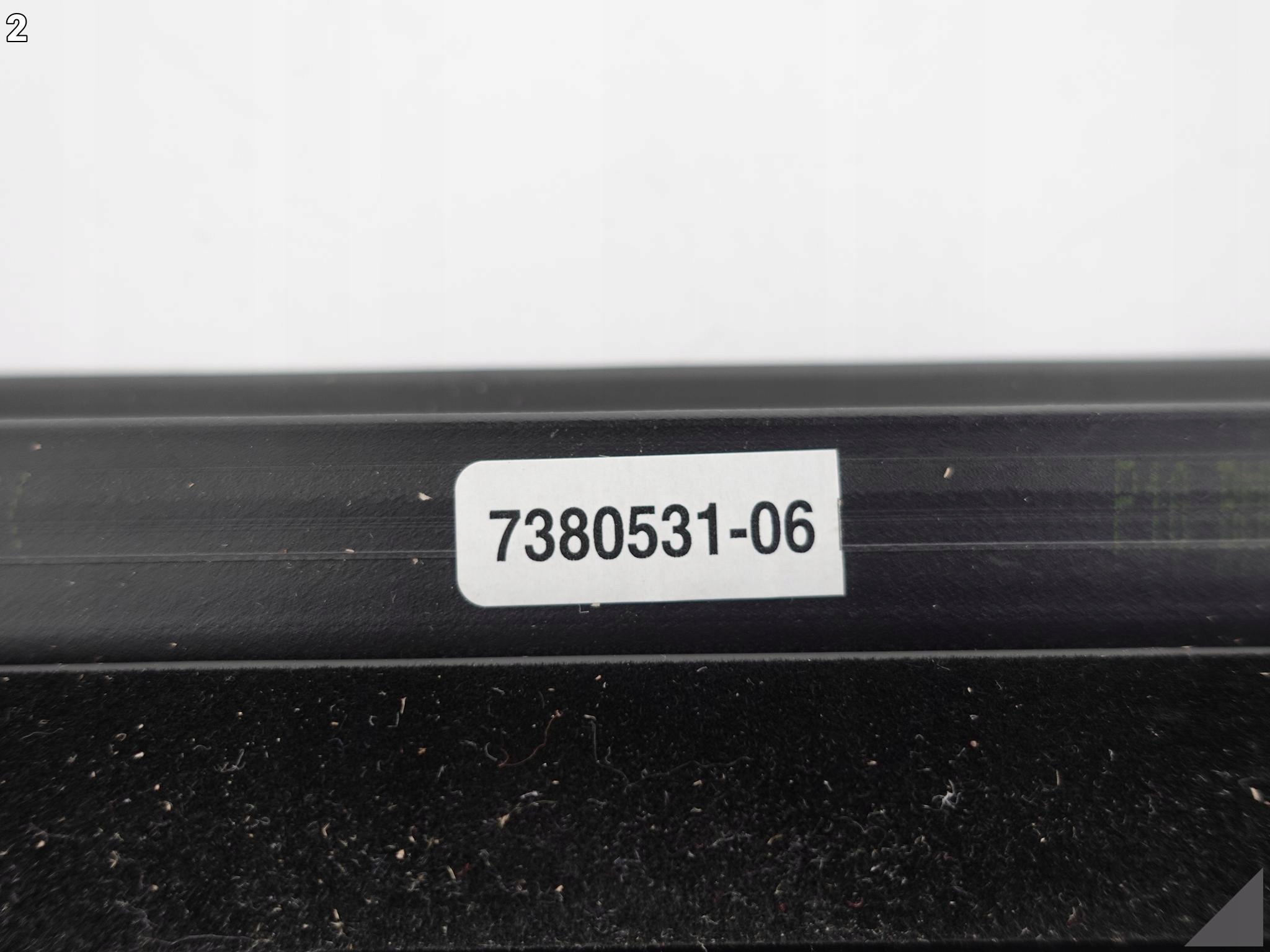 BMW 7 G11 moulding dust blinds left rear part