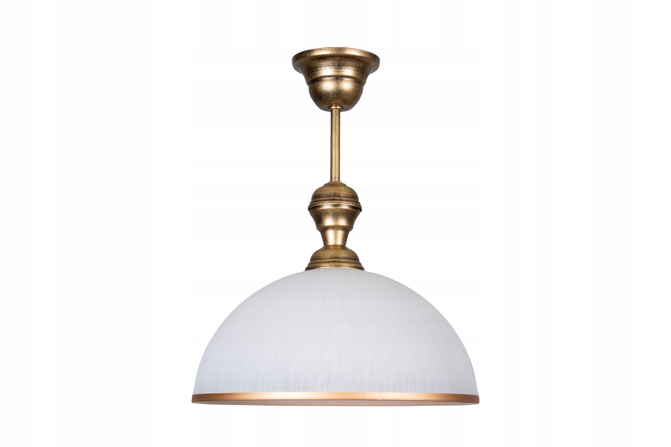 Lampa wisząca sufitowa Zwis Buława Duży klosz 30cm