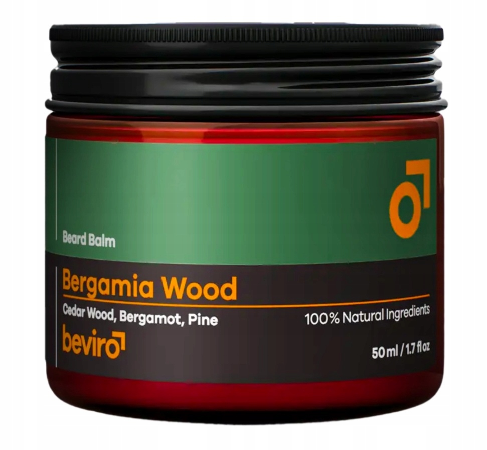 Balzám na vousy Beviro Bergamia Wood 50 ml