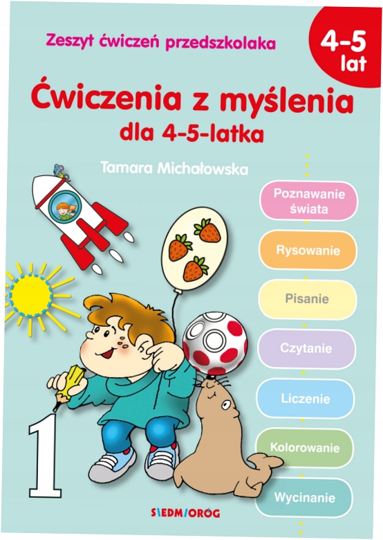 Ćwiczenia z myślenia dla 4-5-latka