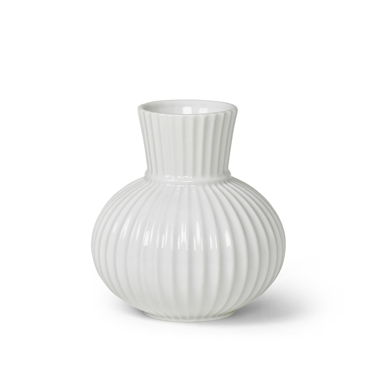 Lyngby Tura Váza na kvety 14,5 cm Biela