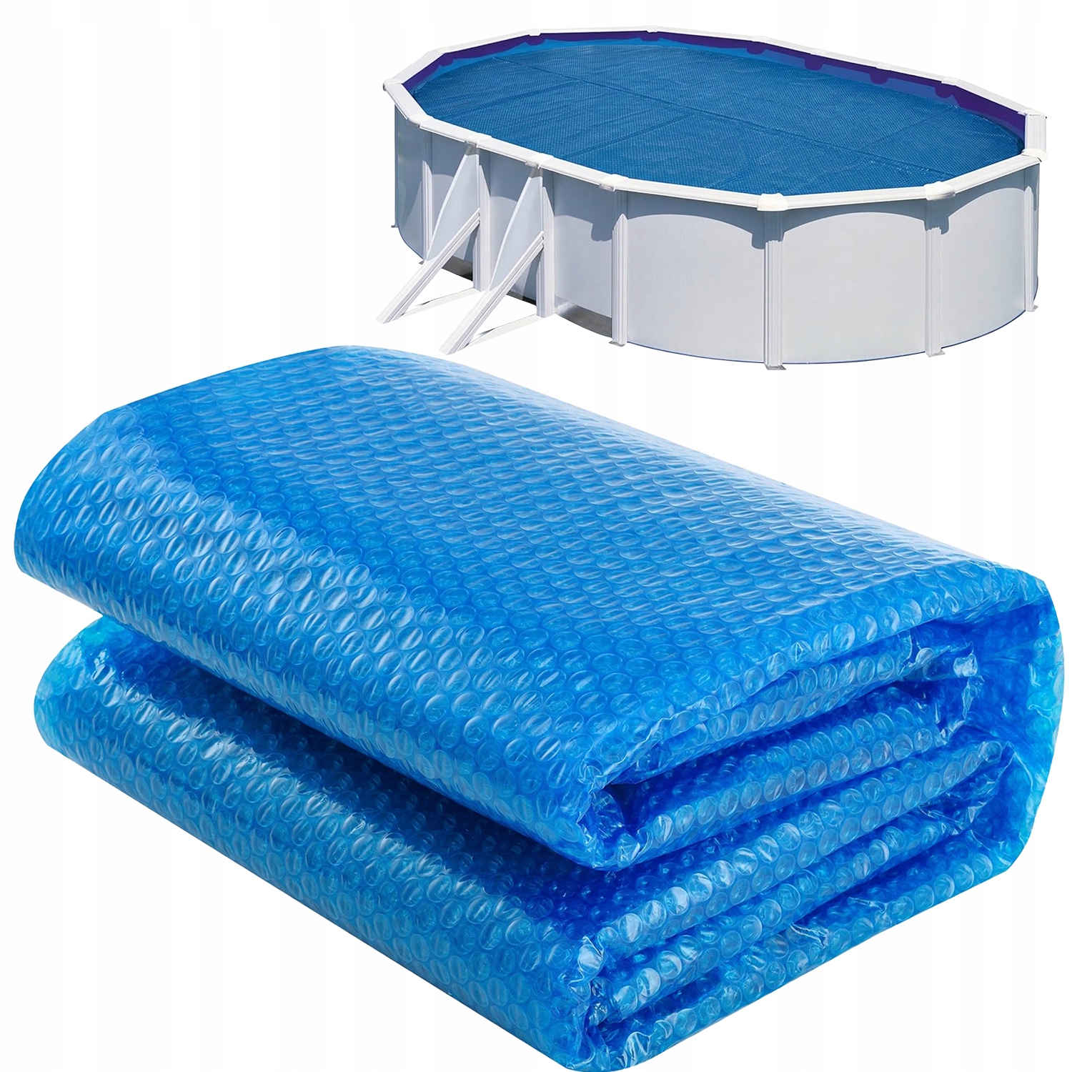 Silná 220 mikronová fólie do bazénu Gre Fidji 610 x 375 cm