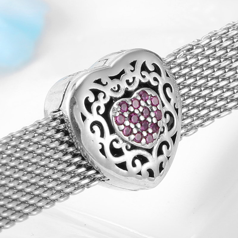 

Charms Serce Reflexions do Pandora srebro 925