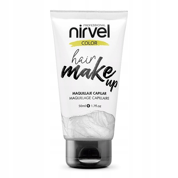 

Nirvel Zmywalny MakeUp do Włosów Srebrny 50 ml