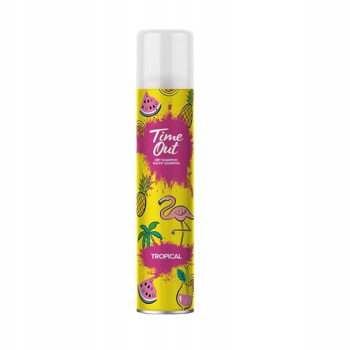 TIME OUT SUCHY SZAMPON O ZAPACHU TROPICAL 200ml